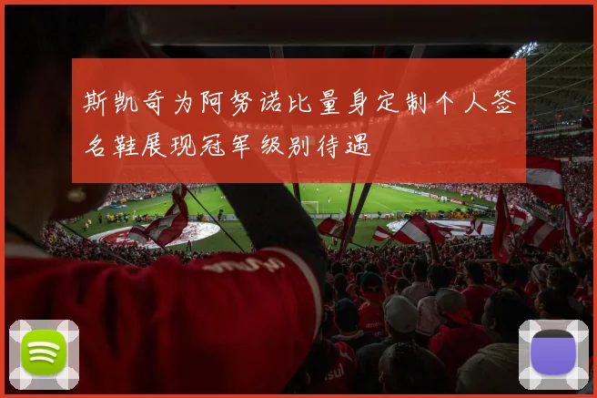 斯凯奇为阿努诺比量身定制个人签名鞋展现冠军级别待遇